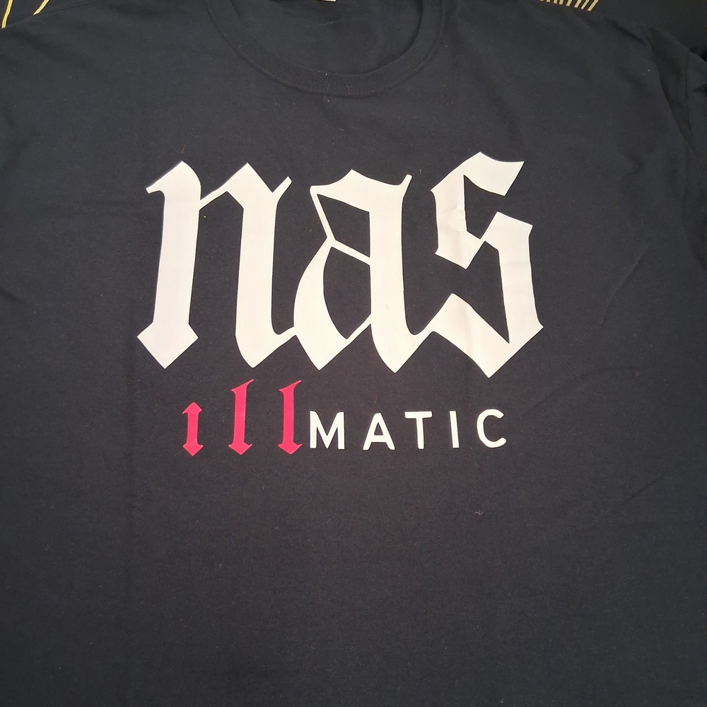 Nas Illmatic Black T-Shirt